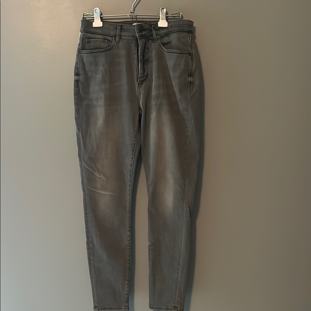 LOFT Gray Skinny Jeans